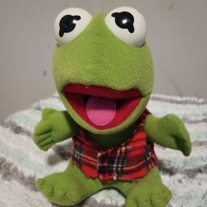 Vintage Kermit the frog plush